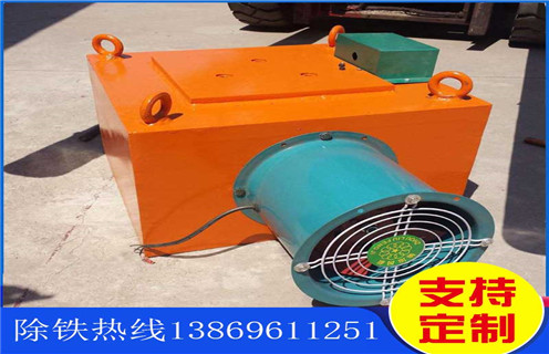 電磁除鐵器，風(fēng)冷電磁除鐵器，北京RCDA系列風(fēng)冷懸掛式電磁除鐵器_選型_北京RCDA系列風(fēng)冷懸掛式電磁除鐵器工作原理_價(jià)格