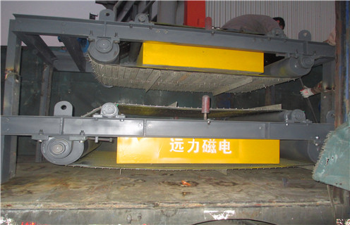 輸送帶除鐵器，寧夏輸送帶除鐵器價(jià)格_工作原理及安裝高度要求_寧夏輸送帶除鐵器價(jià)格不卸料怎么回事，如何清理及接線     