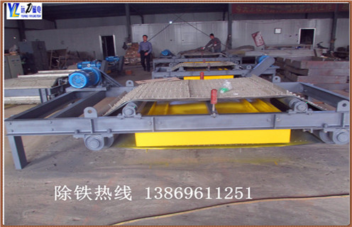 電磁自卸式除鐵器，廣西RBCDD型電磁自卸式除鐵器 _規(guī)格型號(hào)_廣西RBCDD型電磁自卸式除鐵器廠家適用范圍的工作原理 